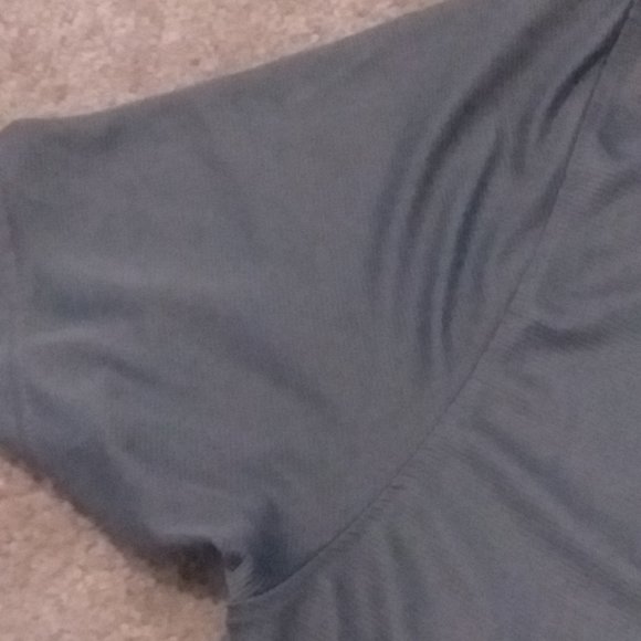 Architect gray/green Golf ribbed Short-sleeve shirt (Med) - used - Picture 3 of 4